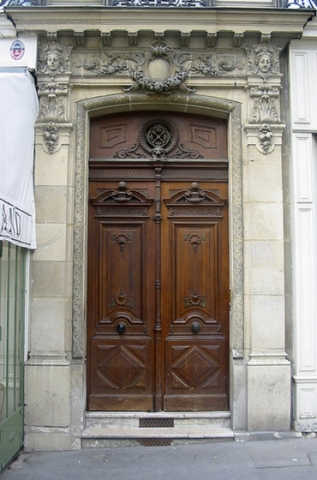 Doors from Paris "Double Oak Doors"