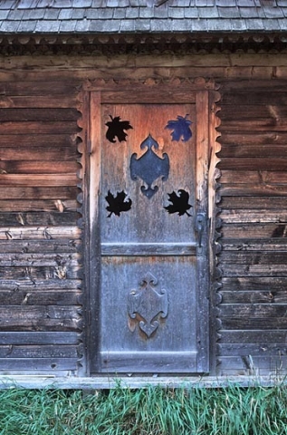 Ornate Door to Peach Oven