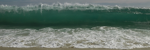 Waves of San Jose del Cabo, Mexico. entitled  "Exterminator"