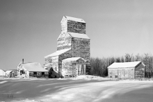 UGG grain elevator at Porcupine Plain, Saskatchewan